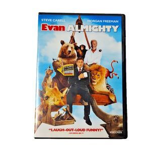 Evan Almighty Comedy DVD Movie PG 2007 Steve Carell Morgan Freeman